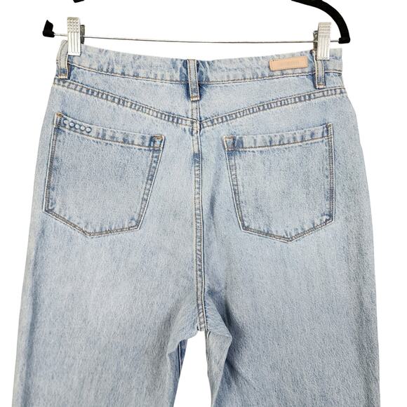 Blank NYC Womens The Cooper Long Slim Straight Ankle Slit Jean Size 29 High Rise - Picture 6 of 14